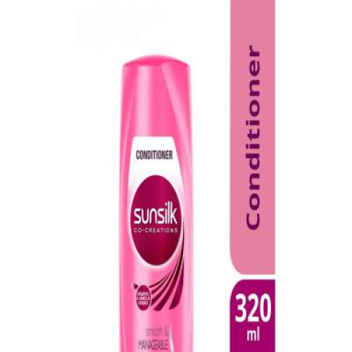 SUNSILK SMOOTH & MANAGEABLE COND.320ML