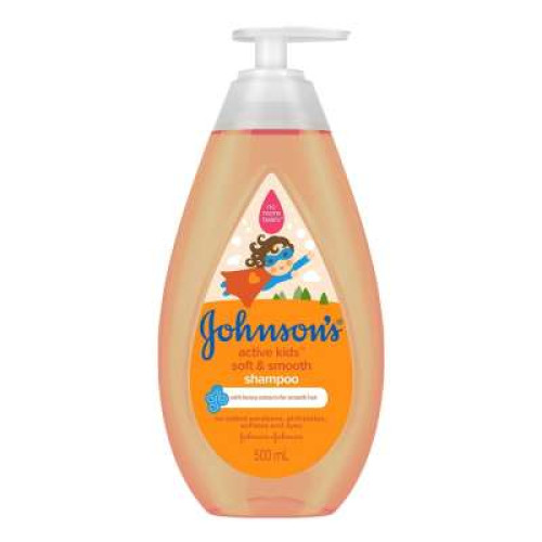JOHNSON'S BABY SHP ACTIVE KIDS SOFT & SMOOTH 500ML