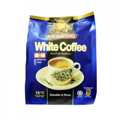 AIK CHEONG WHITE COFFEE TARIK (NON SUGAR) 30G*15