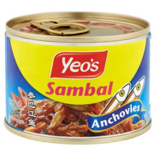 YEO'S SAMBAL ANCHOVIES 160G